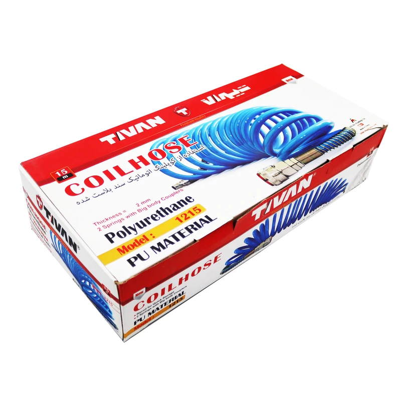 شیلنگ فنری 15 متری فشار قوی 12*15 تیوان - تصویر 4