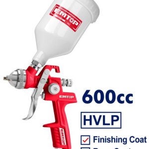 پیستوله کاسه رو سه تنظیم 600cc ام تاپ